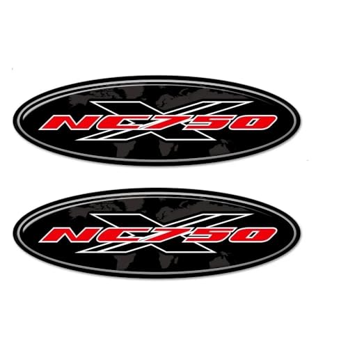 Badge d'emblème et protége-réservoirs moto pour NC 750 X aux finitions premium