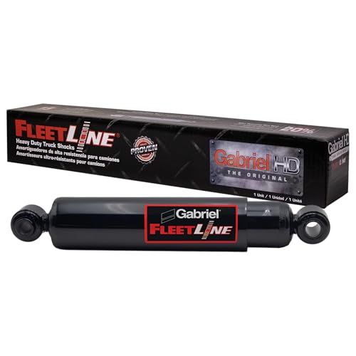 Image of Gabriel 85995 FleetLine HD Truck Front Shocks Fits International 9900i; HV607; HV613; LoneStar; ProStar; Piercemfg; Fire Rescue Truck; OEM# 3806341C4 3810581C4 3868265C1 4164150C1