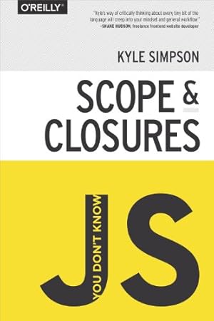 Book cover You Don't Know JS: Scope & Closures