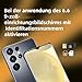 FOXIONO Smartphone Ohne Vertrag, 6.52 Zoll Günstig Smartphone 4GB+32GB 128GB Erweiterbar Android Handy, Dual SIM Dual Standby, Dual SIM 3G Einfaches Mobiltelefon Mobiltelefone (Grün.)