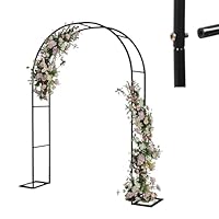 Metalen tuinboog zware du rose boogtrellis voor klimplanten breed 120