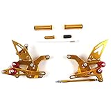 Arashi (Versión 2.0) Ajustables Reposapiés Estriberas Retrasadas para Kawasaki Z900 ZR900 2020-2023 Z900 Accesorios motocicletas acessrios Clavijas de pie Pedales Z 900 ZR 900 Oro 20 21 22