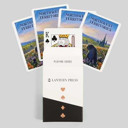 Baraja de poker Northwest Territories, 52 cartas miniatura 6