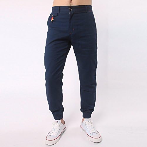 Qootent Men's Casual Slacks Cargo Pants 