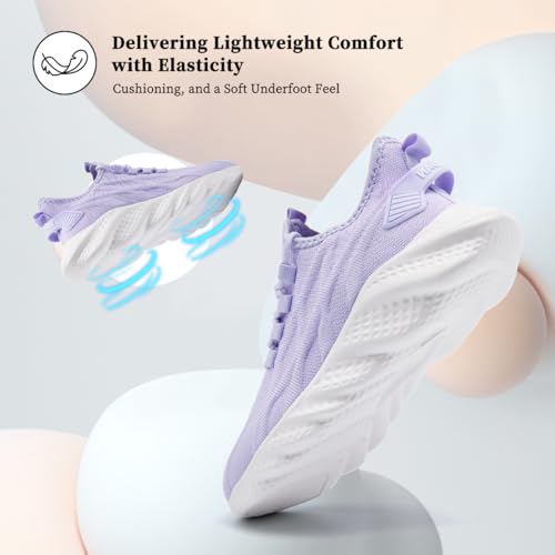 Image of DLWKIPV Womens Slip on Walking Tennis Shoes for Women Work Running Athletic Gym Sports Sneakers Lightweight Casual Shoe