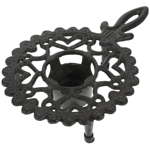 FELTECHELECTR Portacandele Vintage Per Riscaldare Teiere Stufa Per Tè Elegante Design Compatto e Decorativo Per Casa e Festa