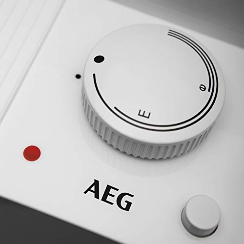 AEG Wandspeicher DEM 120 Basis, Warmwasserboiler 120 Liter, stufenlose Temperaturwahl, Schnellaufheiztaste, 230 V mit Stecker, VDE geprüft, 234200