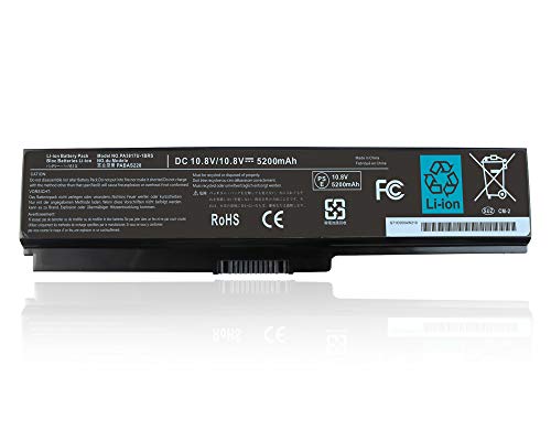 48W New PA3817U-1BRS PA3819U-1BRS Battery for Toshiba Satellite A665 A665D A660 C650 C655 C655D L655 L755 L775 L745 L675 P740 P755 A665-S5170 C655D-S5535 L755-S5167 L745-S4210 Series PA3817U-1BAS