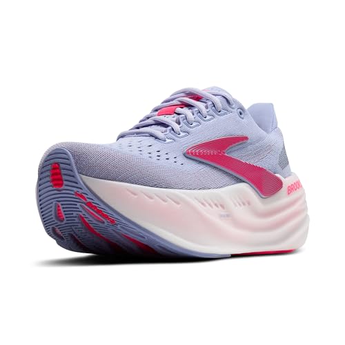 Brooks Women’s Glycerin Max Neutral Running & Walking Shoe - Blue Heron/Diva Pink/White - 8.5 Medium