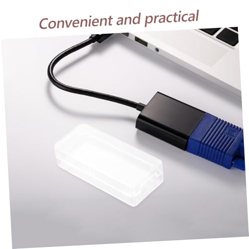 Caja protectora para disco duro USB transparente miniatura 6