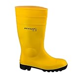 dunlop gummistiefel herren PVC-Laufsohle: Resistent gegen Öle, Fette und Chemikalien