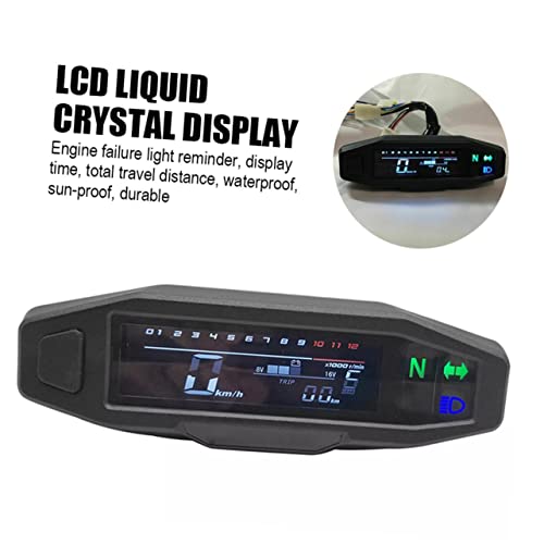 OUNONA 8 Unidades hodômetro velocímetro motocicleta sensor medidor carburador hodômetro velocímetro
