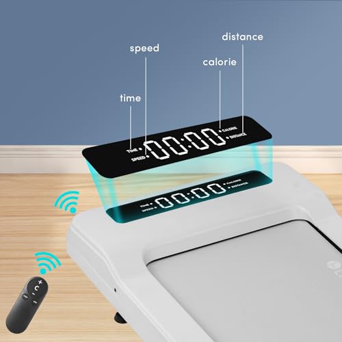 Image of LifeSpan Fitness Under Desk Treadmill Ultra Quiet Walking Pad Treadmill at Home Office, 0.4 to 6mph, 400lbs Capacity