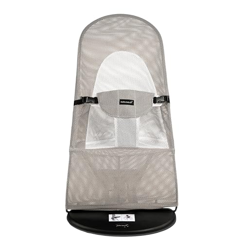GalPat Baby   Funda Hamaca Compatible con BabyBjorn y GalPat Baby Transpirable   Asiento para Hamaca de bebé Transpirable   Color Gris (Funda)