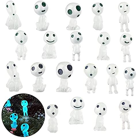 20PCS Luminous Tree Elves Garden Figures Cover