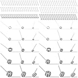 Waltool 115Pcs 21 Sizes Torsional Springs and Mini Compression Spring Assortment Kit, 45/90/120 Degree Stainless Steel Mechanical Small Torsion Spring for Shop and Home Repairs