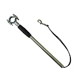 Bike Dog Leash Attachment — Hands-Free Bicycle Dog Leash with Elastic Shock Cord, Universal Clamp & Quick-Swivel Snap for Safe Cycling with Dogs