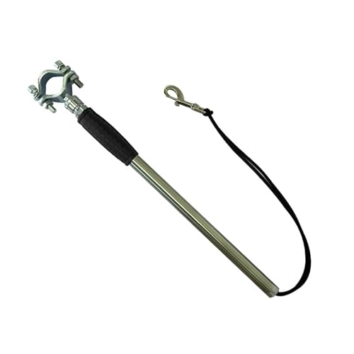 Bike Dog Leash Attachment — Hands-Free Bicycle Dog Leash with Elastic Shock Cord, Universal Clamp & Quick-Swivel Snap for Safe Cycling with Dogs