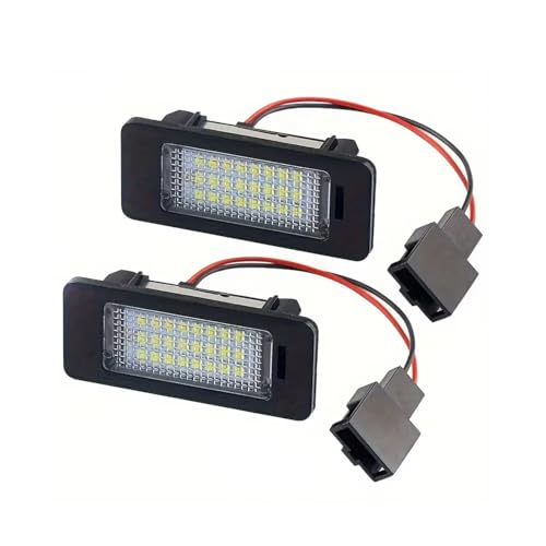 Kit de luces de matrícula con estilo automotriz y gran visibilidad trasera
