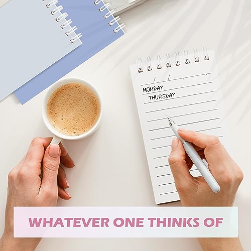 Image of Ddaowanx Small Notebooks,3x5 Pocket Spiral Notepads With Lined Pages - The Perfect Little Mini Notebook to Stay Organized and Boost Productivity at Work or School (16, Delight Colors)