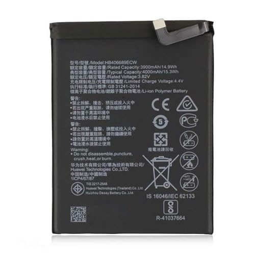Batterie compatible avec Huawei Mate 9 et Mate 9 PRO HB396689ECW Ascend 4000 MAH avec kit de démontage