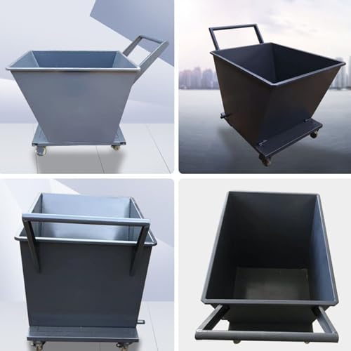 Carretilla pesada para volquete – Carretilla industrial para transporte en obra, duradera y resistente, ideal para cargas pesadas y manejo eficiente de materiales miniatura 5