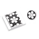 桜模様カメラホットシュー保護カバー Fujifilm X100V/X100VI/X-T5/X-T30/X-PRO2/X-PRO2対応 Nikon対応 ユニバーサルホットシューカバー (アルミニウム合金-コンビネーション-02)