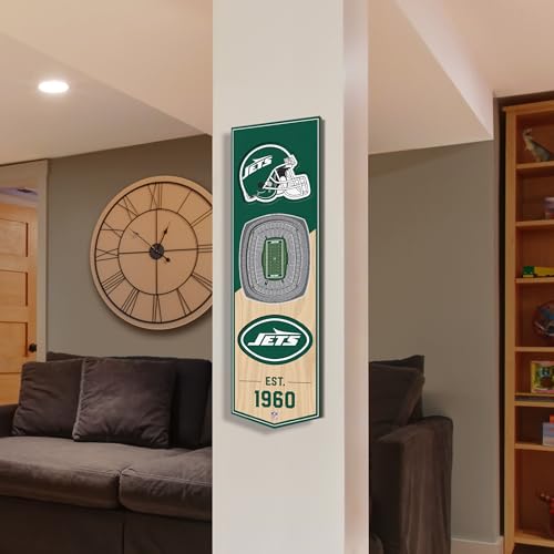 Image of YouTheFan NFL 3D Stadium Banner - 6x19