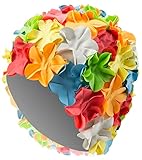 Sporti Flower Swim Cap (Multi)