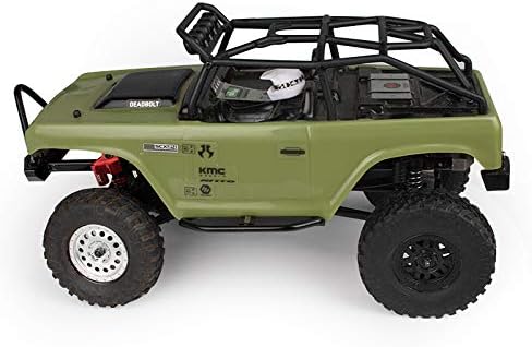 KYX Racing Metal Side Step Running Boards Foot-Plate Upgrades Parts Accessories for 1/24 RC Crawler Car Axial SCX24 Deadbolt JLU C10