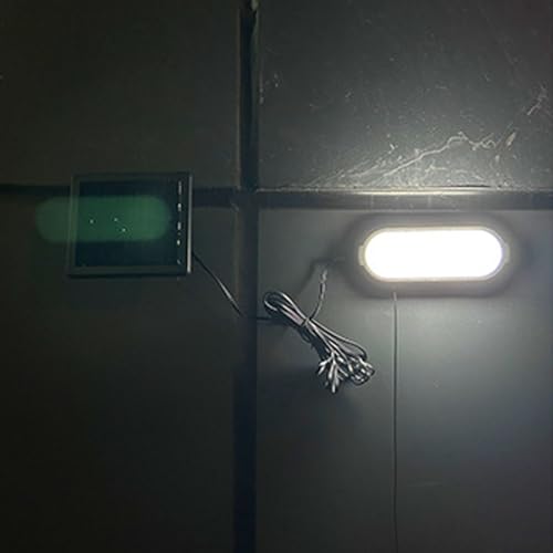 Dpofirs Solar Pendant Light Outdoor Indoor, Solar Lights for Patio Garage, Shed, Camp, Chicken Coop, Barn - Image 2