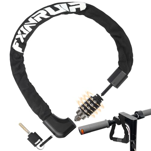 E Scooter Schloss Fahrradschloss, Schweres Sicherheitsschloss mit 4-stellig...