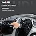 Haochi 1:24 Officially Licensed Audi A6L Alloy Diecast Model Car - Opening Doors, Lights & Sounds with Horn, Pull Back Action, Shock Absorption, Steering & Foldable Side Mirrors (Golden)