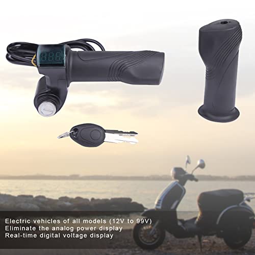 Punho do Acelerador de Bicicleta Elétrica, 48V 36V 24V 60V Punhos do Acelerador de Torção de Bicicle