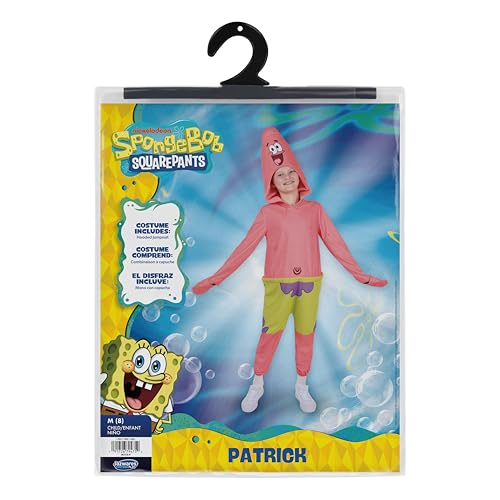 Disfraz juvenil oficial de Patrick de Bob Esponja miniatura 2