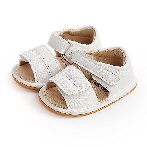 MK MATT KEELY Baby Boy Girl Sandalen Eerste Lopen Lederen Zomer Schoenen Met Zachte Rubberen Zool Voor Pasgeboren Baby… - Image 3