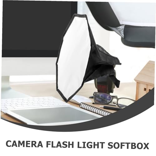 Difusor flash octogonal con reflector de luz premium para iluminar estudios de fotografia 5