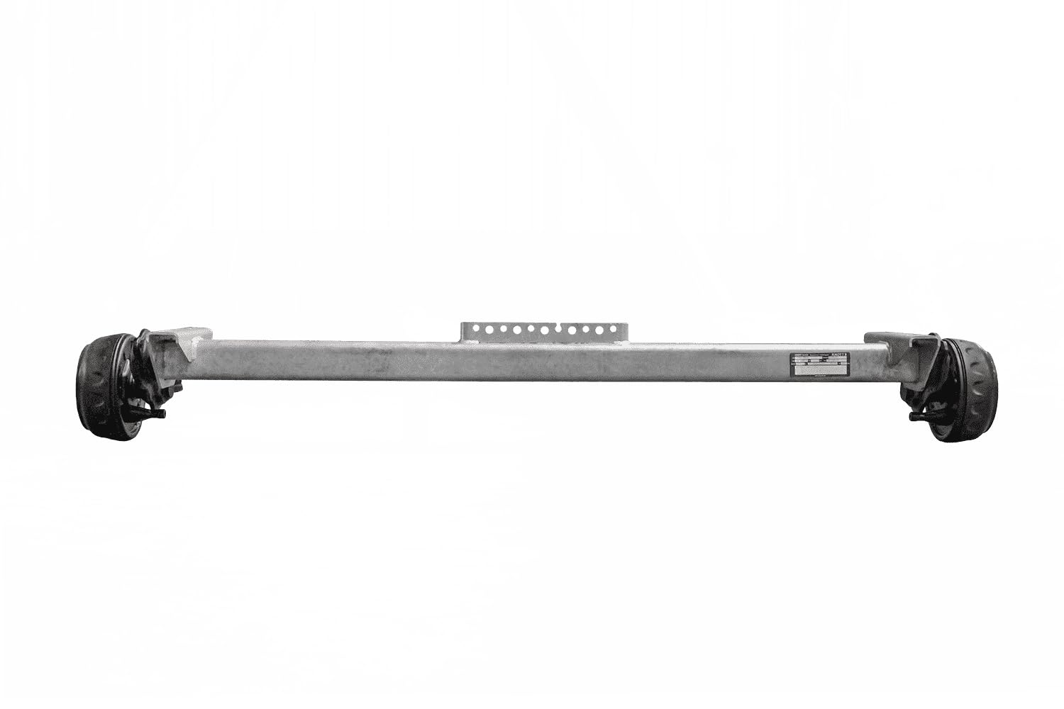 Knott Eje con Freno 1350 kg para Remolque y Plataforma, Medidas 1450 mm y 1900 mm, Patrón 5x112, Suspensión de Torsión de Caucho y Sistema de Freno Backmat