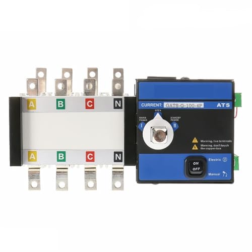 Interruptor de transferencia automático GATS-G-4P-100A ATS para selector eléctrico CA 400V