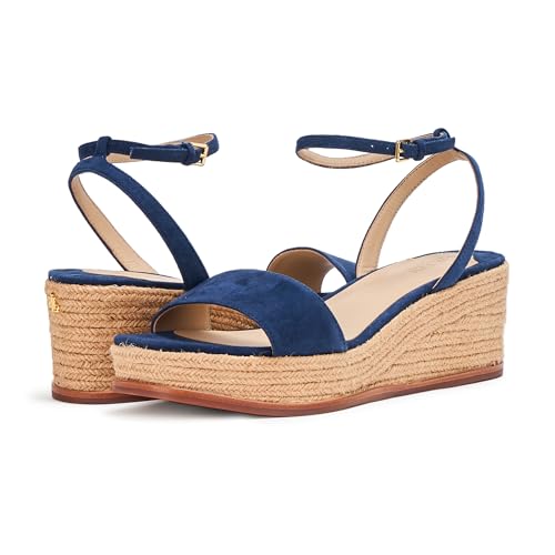 Lauren Ralph Lauren Women's Leona Suede Espadrille Wedge Sandal3