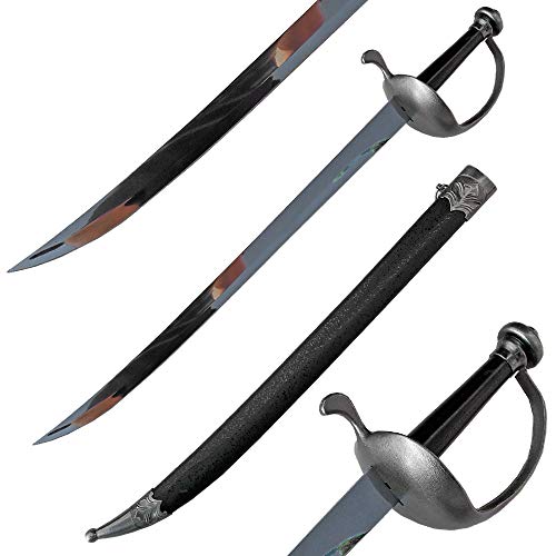 Ace Martial Arts Supply Pirate Sword (Gunmetal with Frog Belt)