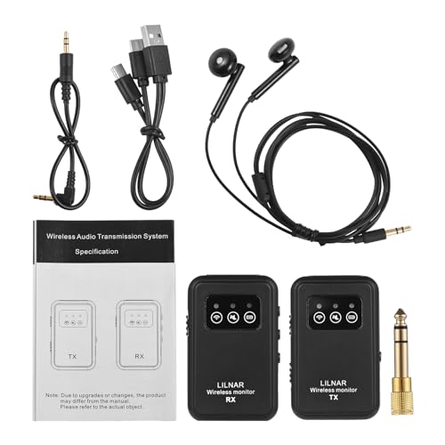 Monitor intrauditivo inalámbrico para evitar cortes de audio en presentaciones de estudio