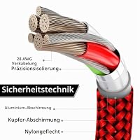 XGMATT USB 3.0 Kabel 0.5M,5Gbps Transfer Typ A Stecker auf Stecker Kabel – Ansicht 7