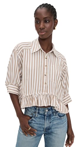 Free People Women's We The Free Bailey Stripe Shirt