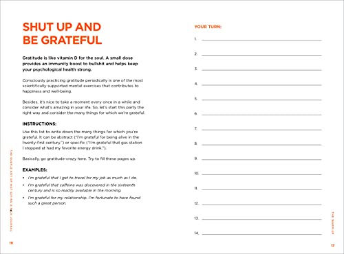 The Subtle Art of Not Giving a F*ck Journal - Image 3