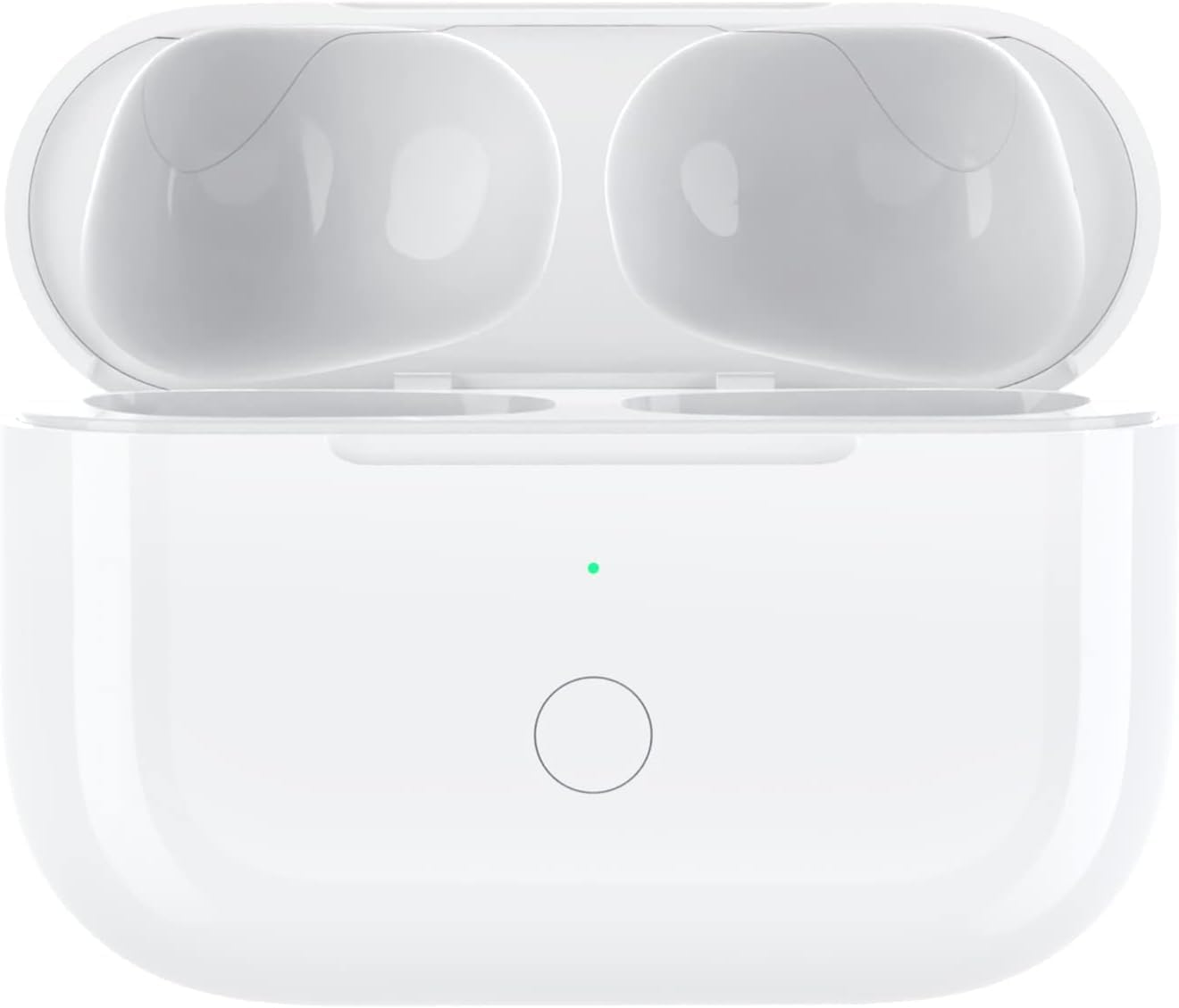 Product image of Wireless Charging Case Replacement Compatible with AirPod Pro 1st & 2nd Generation, Upgraded Replacement Charger case with Air Pod Pro 2, Upgraded Blue-Tooth Pairing Sync Button