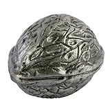 Lambert Cervello Deko-Objekt Alu, antik Nickel, 8x9x11 cm