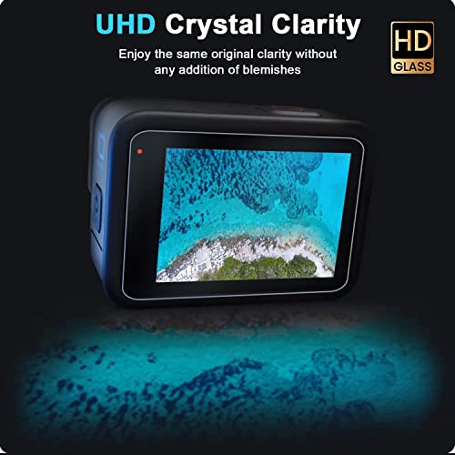 FiTSTILL 10PCS Screen Protector for Go Pro Hero 12/11/10/9 Black