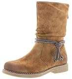 rieker damenstiefel blau Weite: Normal (F), Verschluss: Reißverschluss, Machart: Ago