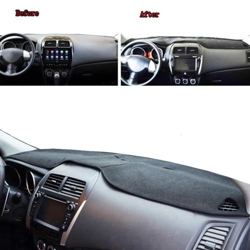 Tapis anti-UV évite les reflets sur tableau de bord Mitsubishi ASX